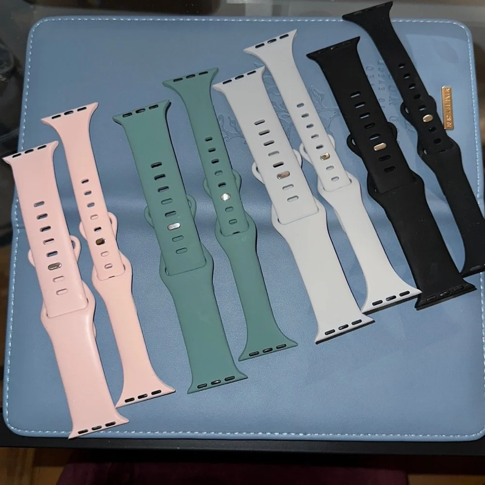 Set of 8 Watch Bands for Apple Watch 38